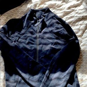 Lulu lemon black camo zip up